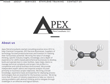 Tablet Screenshot of apexpetroconsultants.com